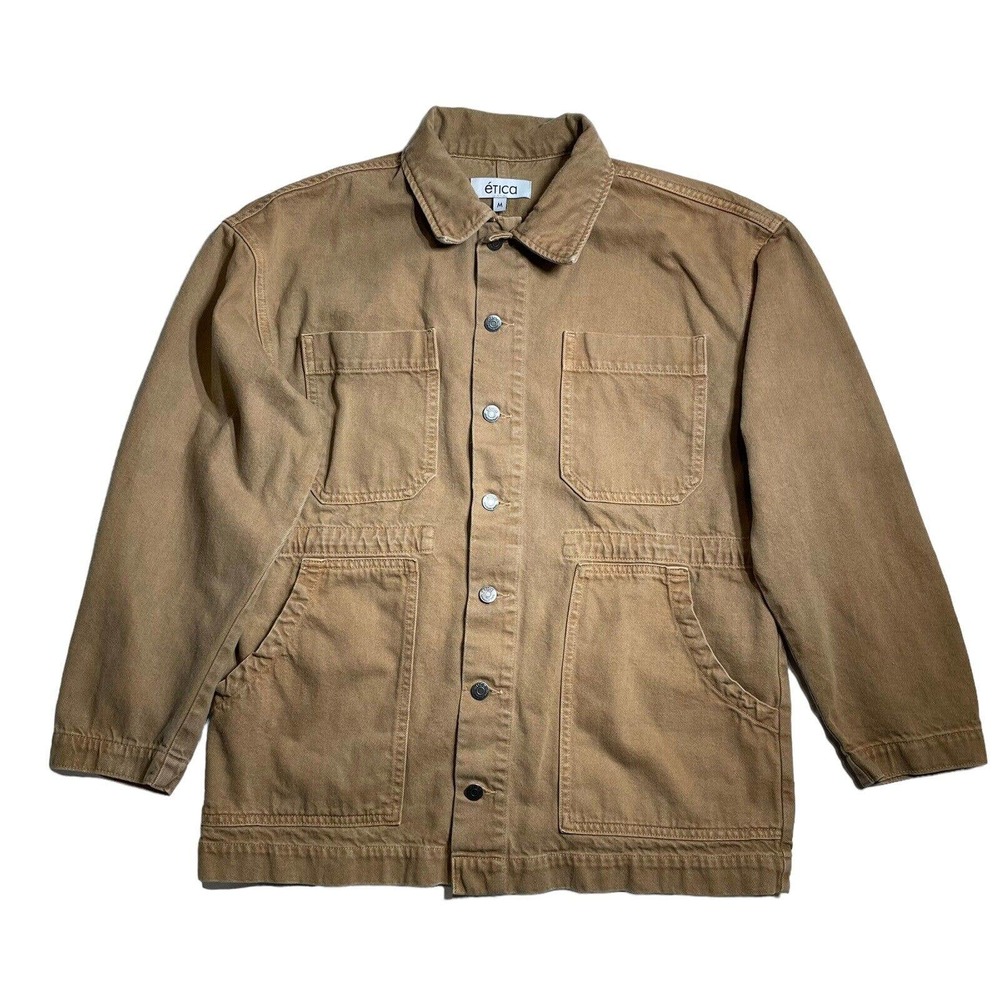 Etica Women's Medium Khaki Tan Utility Jacket
